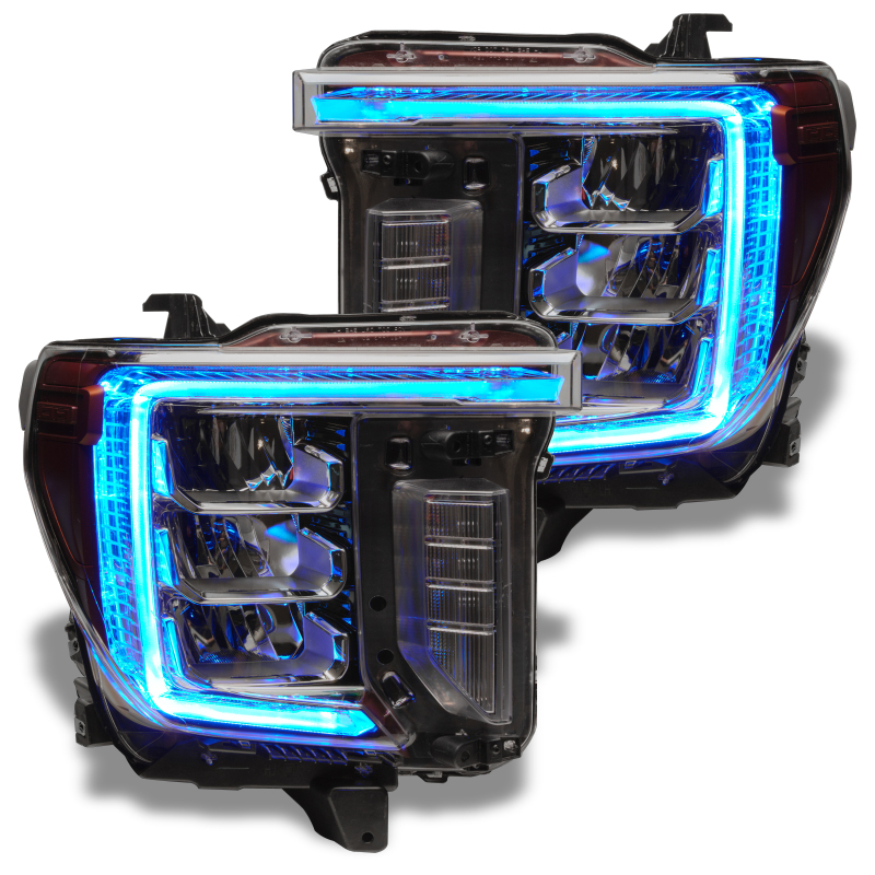GMC Sierra 3500 Headlight DRL Kit - ORACLE Lighting - ColorSHIFT - RGB+W - `20-`21